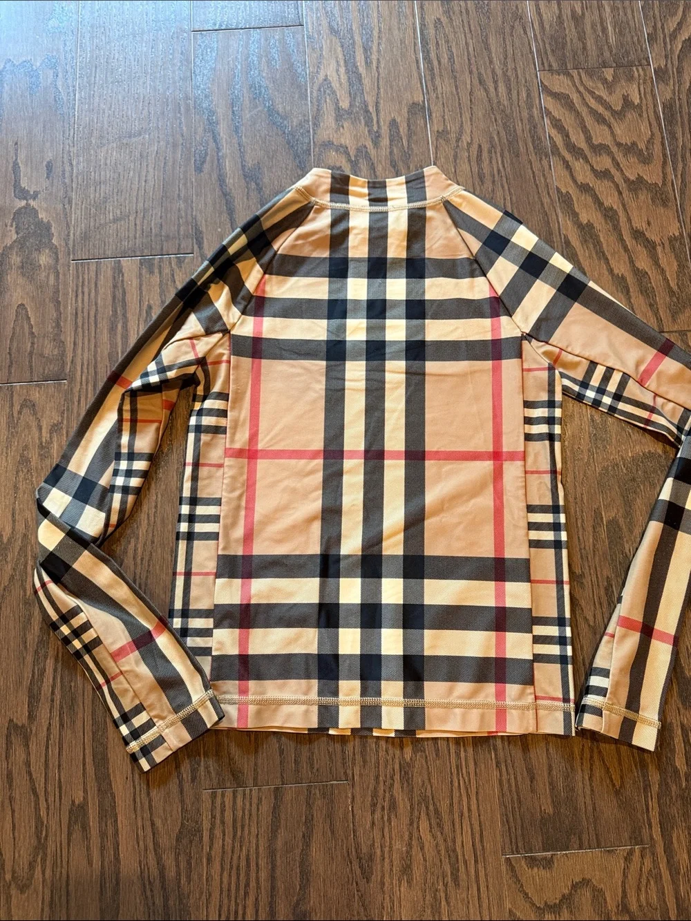 Burberry Beige, Black & Red Check Shirt - Picture 3 of 10